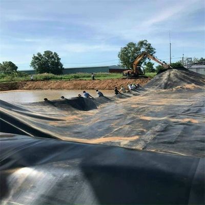 Fischfarm Teich Damm Deponien Liner HDPE Geomembran 0,5 mm 0,75 mm 1,0 mm 1,5 mm 2,0 mm 3,0 mm