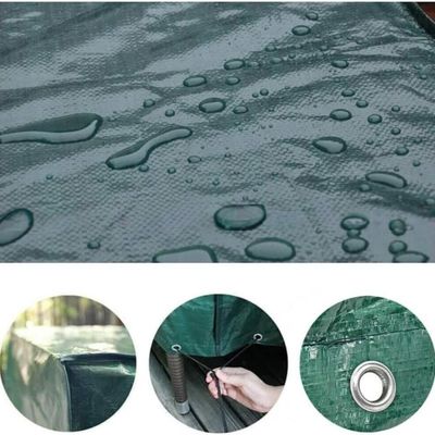 LDPE-beschichtete PE-gewebte Plane für Zelt- und LKW-Abdeckungen aus wasserdichtem Material