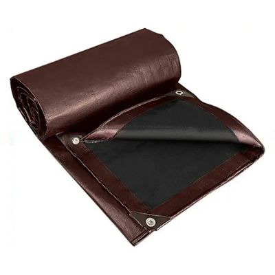Beschichtet Wasserdichtes Polyethylen Leichtgewicht Dachdeckel Polytarpe Blau PE Tarpaulinblech Dichte 6*6-16*16