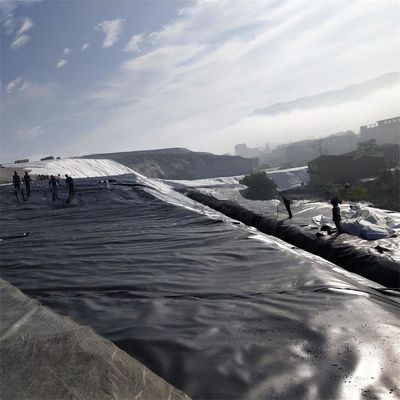 Direktverkauf HDPE Glatte Geomembran mit Vor-Ort-Ausbildung und 0,1 mm bis 2,5 mm Dicke