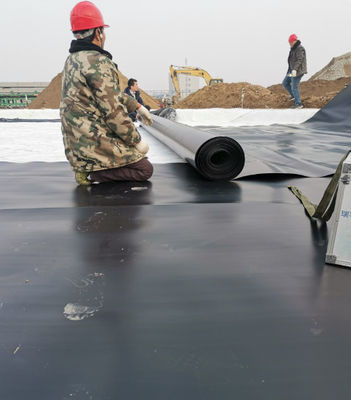 Geomembran aus HDPE mit doppelter Textur für Fischzuchtbecken mit Tarpaulin