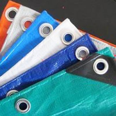 Gewässerte Fischbecken-Zelt-Tarte 240GSM-Tarte für Autoanhänger-Abdeckung