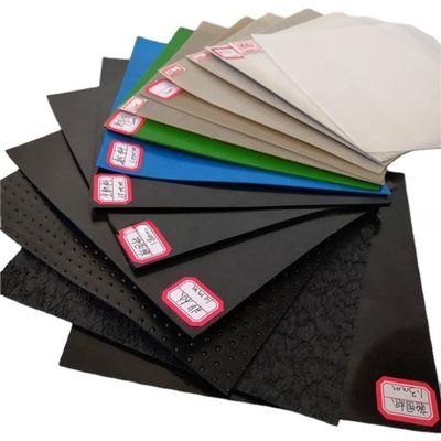 Stärke 0,2 mm-3 mm Blaue HDPE-Blatt 15-20 Mil Hohe Dehnung Wasserdichte Kunststoffblech