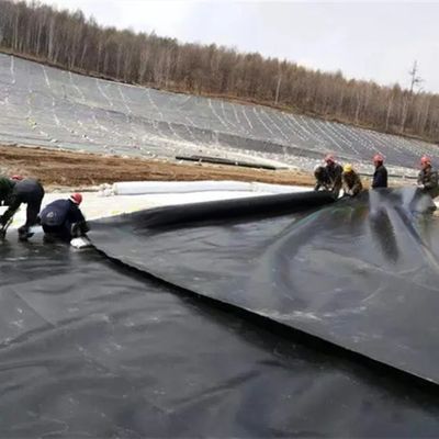 0.1mm-2.5mm Dicke Geomembran HDPE Kunststoff Fischbehälter für Fischfarmen Wasserdichtung Liner
