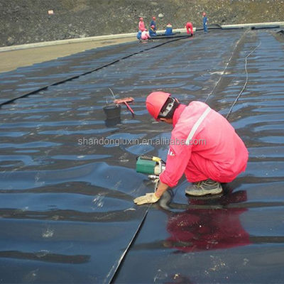 0.1mm-2.5mm Dicke Geomembran HDPE Kunststoff Fischbehälter für Fischfarmen Wasserdichtung Liner