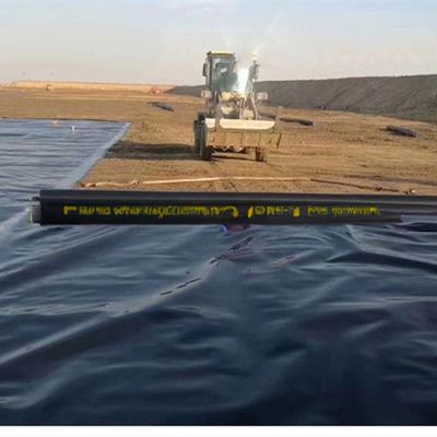Weiße HDPE-Geomembran-Fischzuchtbecken-Teichfolien für Fischbecken und Langlebigkeit