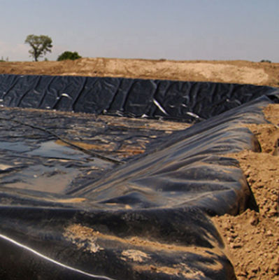 Industrieentwurf Wasserdichte Geomembran aus HDPE-Polyethylenblau für Schwimmbadprojekt