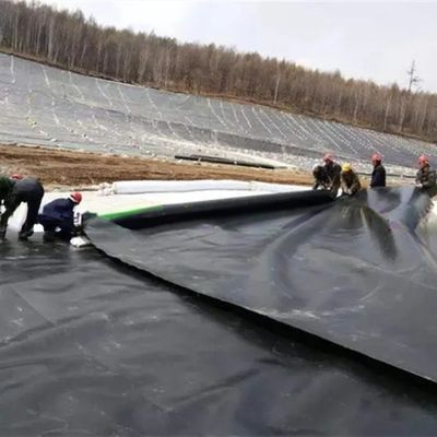 Deponien-HDPE-Geomembran-Teichfolie mit doppelter Textur, UV-beständig und undurchlässig