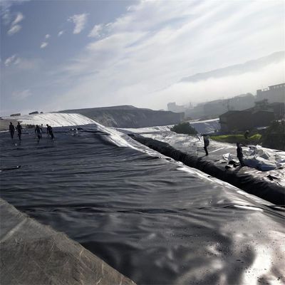 1.0mm Geomembran 2mm Hdpe Geomembran 20 Mil Teich Liner für Geomembranen 1m-8m Breite