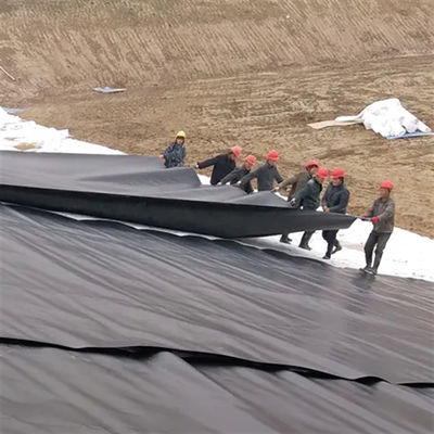 1.0mm Geomembran 2mm Hdpe Geomembran 20 Mil Teich Liner für Geomembranen 1m-8m Breite