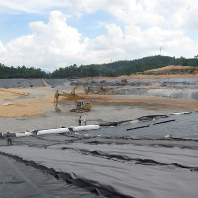 1.0mm Geomembran 2mm Hdpe Geomembran 20 Mil Teich Liner für Geomembranen 1m-8m Breite