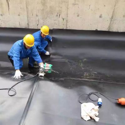 Doppel glatte/doppel texturierte Oberfläche HDPE-Geomembran für wasserdichte Plastikbelag