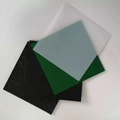 Korrosionsbeständige, doppelt glatte Oberfläche 0,5 mm HDPE-Geomembran für die Fischzucht mit Garnelen