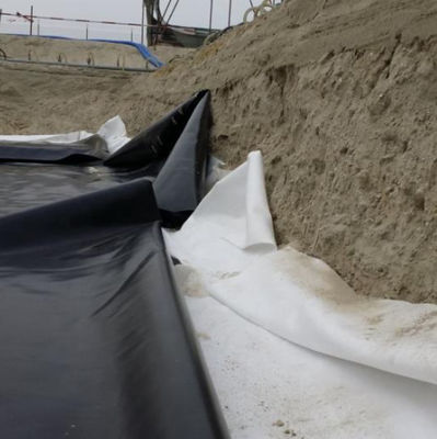 Udg Layfield Geomembran für Südafrika Reservoir Projekt in doppelter glatter Oberfläche