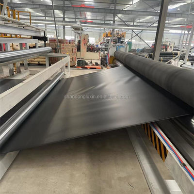 Geomembran aus HDPE mit doppelt glattem/doppeltem Aufbau für Bergbaudämme, Stauseen und Fischfarmen
