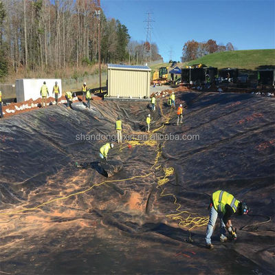Doppel glatte Oberfläche LDPE Geomembran Auskleidung Teich Liner für einen höheren Wasserschutz