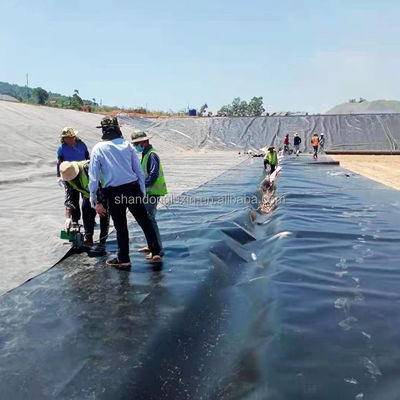 50-100m Länge Hdpe Wasserdichtung Kunststoff Geomembranblatt für die Aquakultur Teich Liner