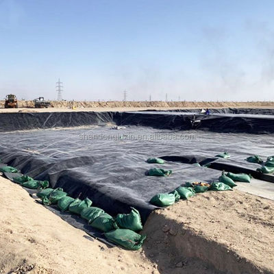 50-100m Länge Hdpe Wasserdichtung Kunststoff Geomembranblatt für die Aquakultur Teich Liner