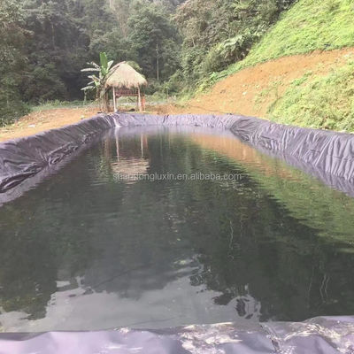 50-100m Länge Hdpe Wasserdichtung Kunststoff Geomembranblatt für die Aquakultur Teich Liner