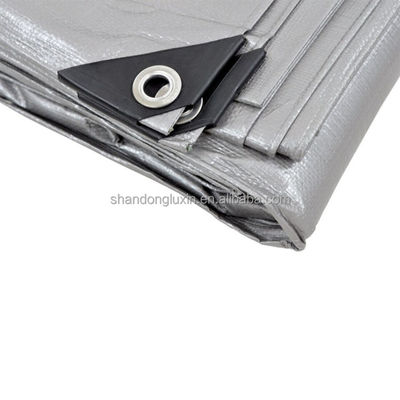 500D-1500D Garn Count Pe Tarpaulin-Blatt im Plaid-Stil für Anhänger zu erschwinglichen Kosten