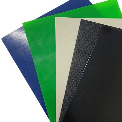 HDPE-Fischbecken aus Schwarz, Weiß, Blau und Grün
