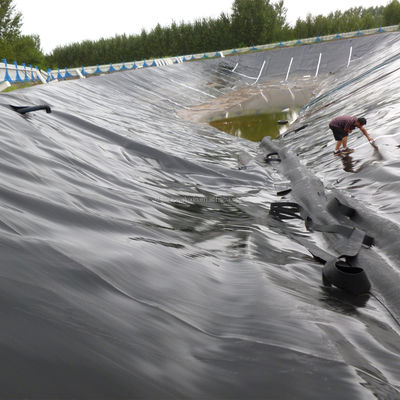 Doppel glatte Oberfläche Hdpe Geomembran Tresluces Teich Liner für Bergbau und Fischzucht