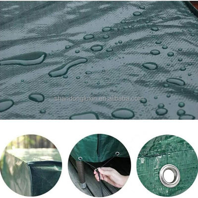 PE-Tarnelle 100% wasserdichtes Lkw-Bedeckung PVC-Tarnelle Dichte 6*6-16*16 Plaid-Stil