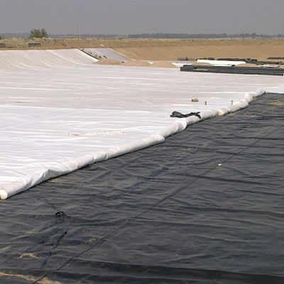1 mm Geomembran HDPE Fischbeckenfolie für landwirtschaftliche Teiche in weißer doppelter Textur