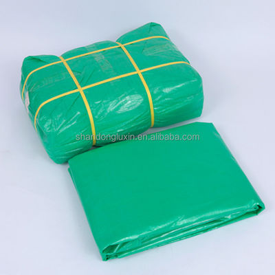 Zusammengestellte Dichte 6*6-16*16 PE Tarpaulin Abdeckung für Lkw 100% wasserdicht Grün