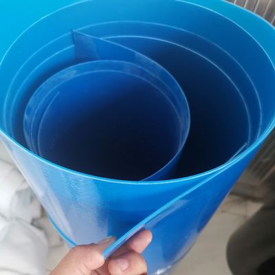 Dicke 0,2 mm-3 mm Teich Liner GM13 2 mm HDPE Geomembran Weiß wasserdicht für Garnelen Teich