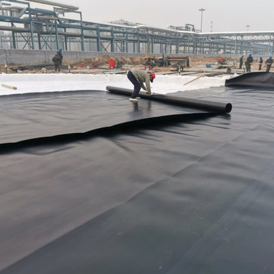 1m-8m Breite 0,3mm-3,0mm Dicke HDPE Geomembranverkleidung für verstärkte Teichverkleidungen