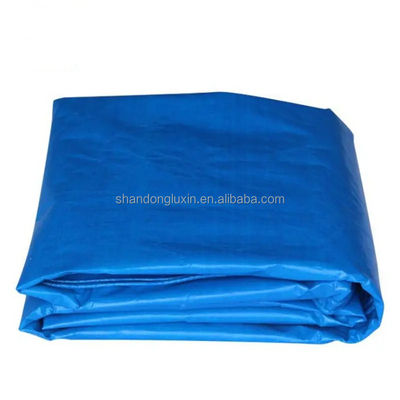 Plaid-Style UV-behandelte Poly-Tarps-Rolle für wasserdichten Lkw- und Ladungsschutz