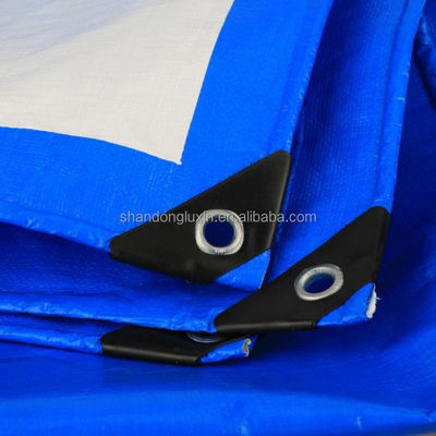Blaue Tarpaulin Wasserdichte andere Stoffart Tarpaulin für Außenbedarf