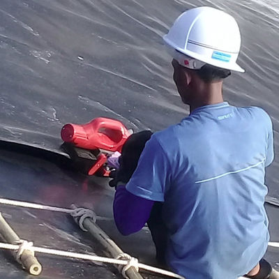 Doppel glatte/texturvolle HDPE-Geomembran für Hochdichte-Polyethylen-Fischzuchtteich