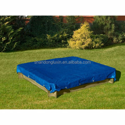 160g M2 Streifenrollen Blau-Weiß HDPE Gewebe HDPE Plane mit LDPE-Lamination