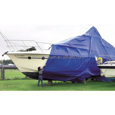 Wasserdichte Lkw-Abdeckung Leinwandbleche 220gm HDPE Hitzebeständig für Zeltgebrauch