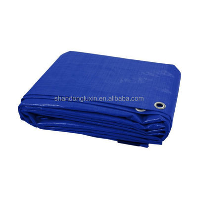 Poly Tarp Roll Sonnencreme Lkw HDPE-Platte für die Gebäudebedeckung 500D-1500D Garnzahl