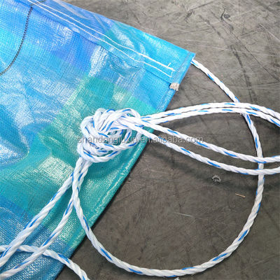 Anpassungsfähige Lkw-Tarnelle mit HDPE-Gewebe und LDPE-Laminationsdichte 6*6-16*16