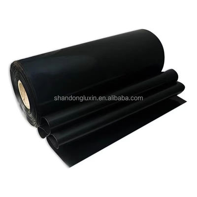 Geomembran-Teichfolie in schwarzem HDPE-Kunststoff für einen künstlichen Seebehälter 1,5 mm 2,0 mm