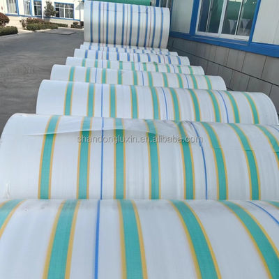 Dauerhafte PE-beschichtete Tarpaulin für Lkw Sonnenfest wasserdicht und staubdicht Breite 2-11m