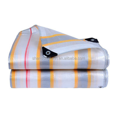 Leichtgewicht HDPE Tarpaulin Custom 150gm für Schwerlastbedarf in blauer Farbe