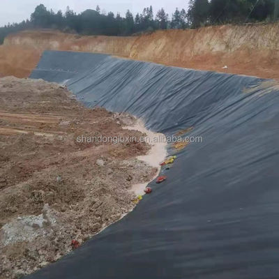 Geomembranen mit einer Dicke von 1 mm für Fischbecken