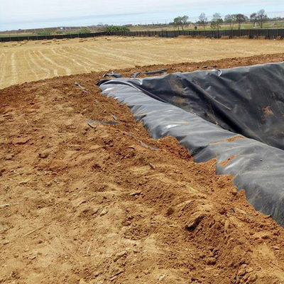 1 mm 2 mm Rissbeständige Geomembran aus HDPE für Säure- und Alkalibeständige Fischbecken