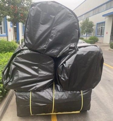 Polyethylen schwarze PE-Tarnelle für Regen- und UV-Widerstand Breite 2-11m