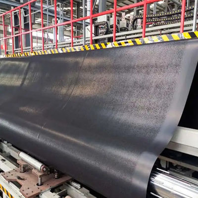 1 mm 2 mm Schwarz Geomembran mit Textur für Deponien Abhänge Breite 1-6 m ISO9001 Standard