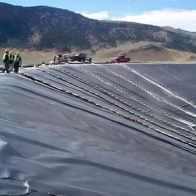 Geomembran mit doppelter Textur für Steigungen aus Polyethylen EVA mit hoher Dichte