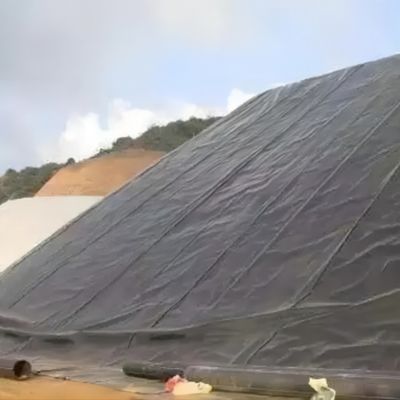 Geomembran mit hoher Dichte aus Polyethylen Textur für die Steigung der Mülldeponie