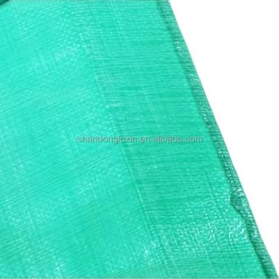 Wasserdichtes HDPE-Gewebe PE Tarpaulin Fleckenbeständige blaue Poly Tarpa für Außendecken