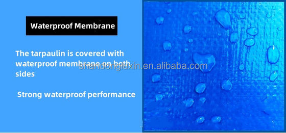 240g Pe Wasserdichte Plane Zelt Blau Hdpe Plane In Dichte 6*6-16*16 Wasserdicht