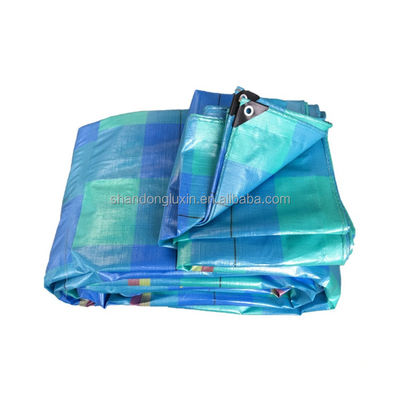 HDPE 120gm Blaue PE Leinwandbleche Polybleche Wasserdicht für den Außengarten